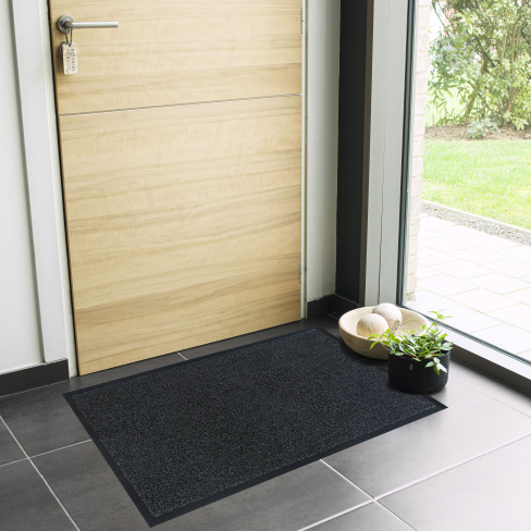 Tapete de entrada INSPIRE GABRIEL 60X90CM CINZENTO