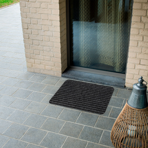 Tapete de entrada INSPIRE NOLAN POLYESTER 40X60 CINZENTO