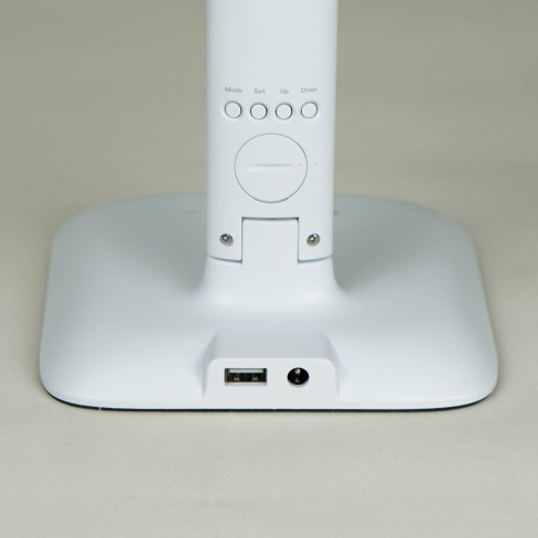 Candeeiro de secretária led touch ala usb branco 33,5x26 cm Alex