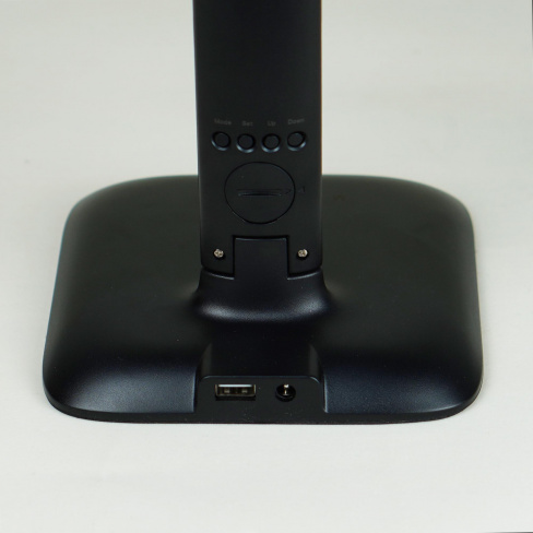 Candeeiro de secretária led touch ala usb preto33,5x26 cm Alex