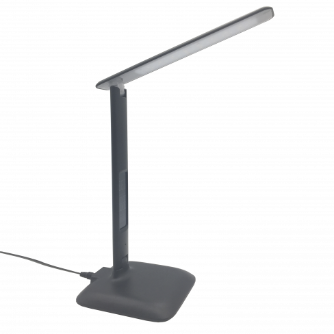 Candeeiro de secretária led touch ala usb preto33,5x26 cm Alex