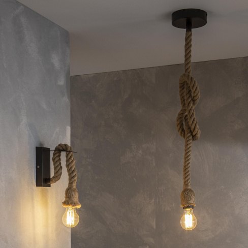 Candeeiro de teto suspenso INSPIRE CORDERA E27