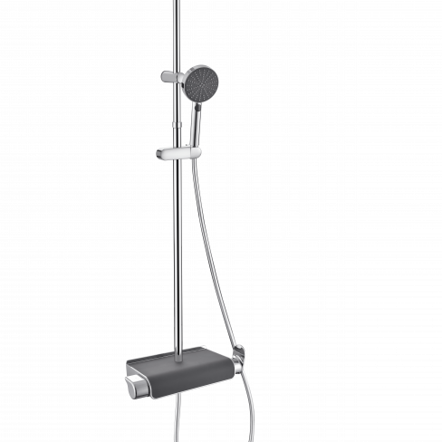 Conjunto de duche com torneira cromado Sensea Easy