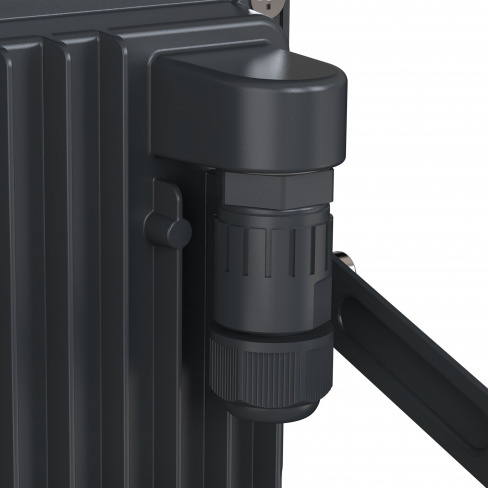 Projetor exterior led Yonkers 4000K 4200lm IP65 cinza Inspire