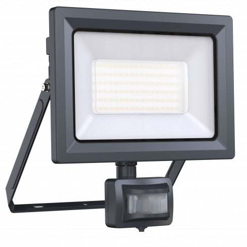 Projetor exterior led Yonkers 7000lm 4000K IP44 cinza Inspire