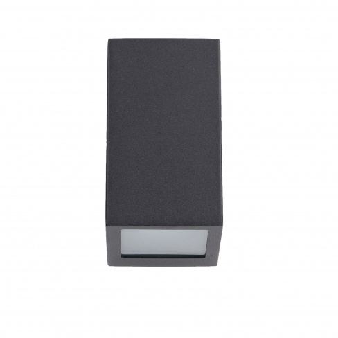 Candeeiro de parede sem lâmpada incluída de exterior Balboa GU10 1 luz preto