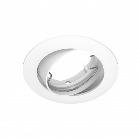 Foco de encastrar sem lâmpada Clane Inspire GU10 1 luz 8,2cm branco