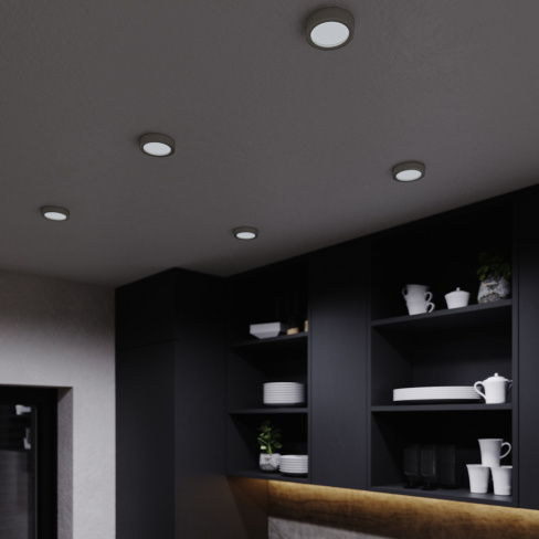 Foco de encastrar INSPIRE SANOA LED REDONDO 6000K/260LM