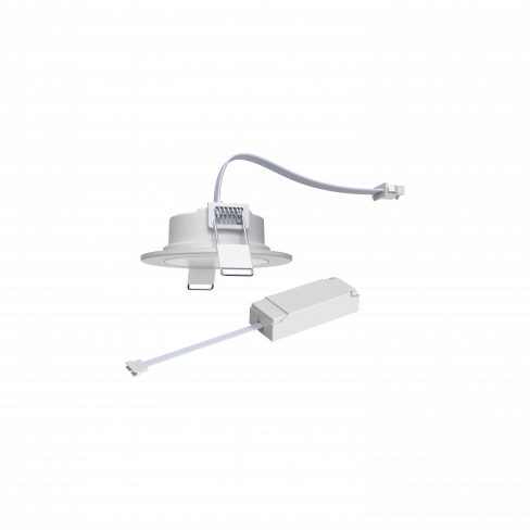 Foco de encastrar Inspire EXTRAFLAT led redondo 470lm luz regulável