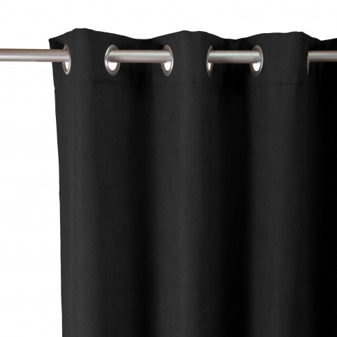 Cortinado ilhós térmico Ragnar 140x280cm preto Inspire
