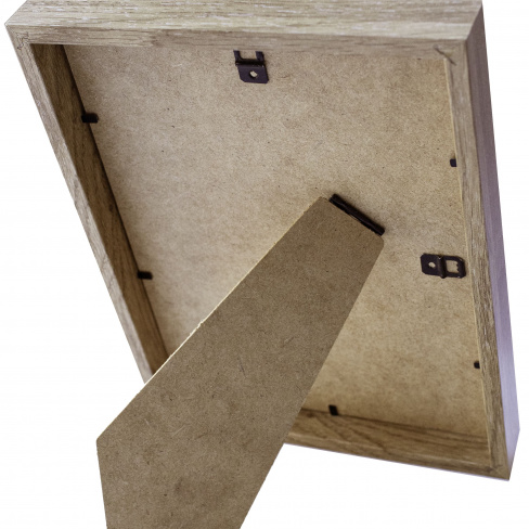 Moldura 18x24cm milo oak castanho inspire