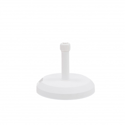 Base redonda para chapéu-sol 29 kg branco Naterial