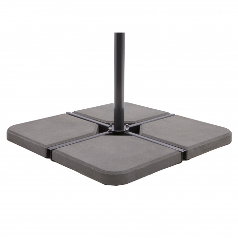 Base para guarda sol 25 kg antracite Naterial