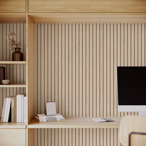 Papel de parede KENO bege 0.53 x 10.05m INSPIRE