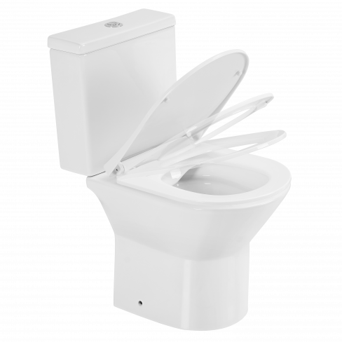 Pack sanita profundidade 60cm saída dupla branco Sensea Easy