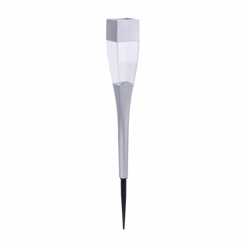 Baliza solarar Lecanto 6500K ip44 prateado Inspire