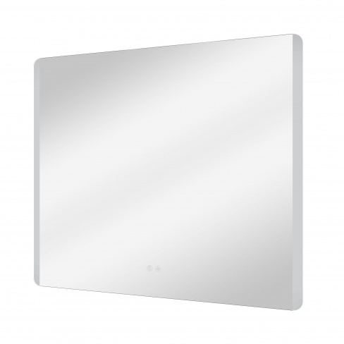 Espelho 80x70 cm iluminação led prateado Sensea Easy