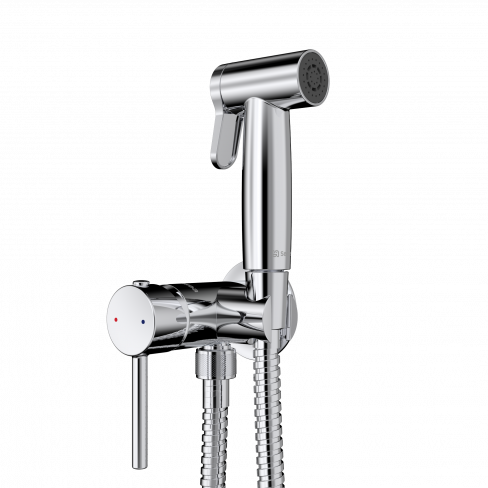 Kit de higiene de banho parede cromado Sensea Icone