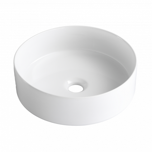 Lavatório de pousar 37x12 cm branco Studio
