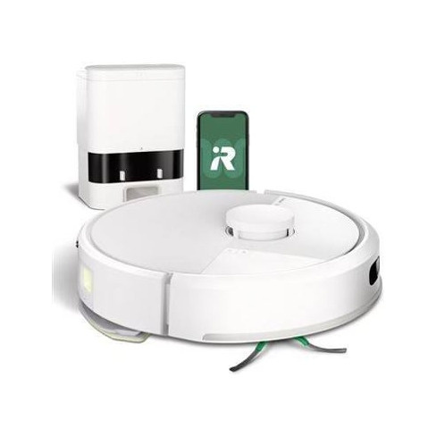 Aspirador Robô IROBOT ROOMBA 105 BASE AUTOEMPTY (Autonomia: 120 min - Branco)