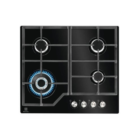 Placa a Gás ELECTROLUX KGG64362K (62 cm - Preto)
