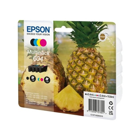 Pack Enc 4 Tinteiros EPSON 604