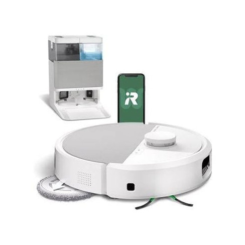 Aspirador Robô IROBOT ROOMBA plus 505 COMBO br + BASE AUTOWASH (Autonomia: 180