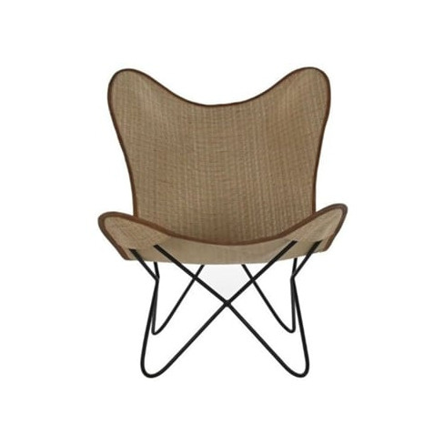 Cadeira Jardim ITEM (Castanho - Metal - 78 x 74 x 92 cm)