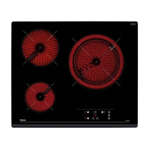 Placa de Vitrocerâmica TEKA TZ PRO 6315 (Elétrica - 60 cm - Preto)
