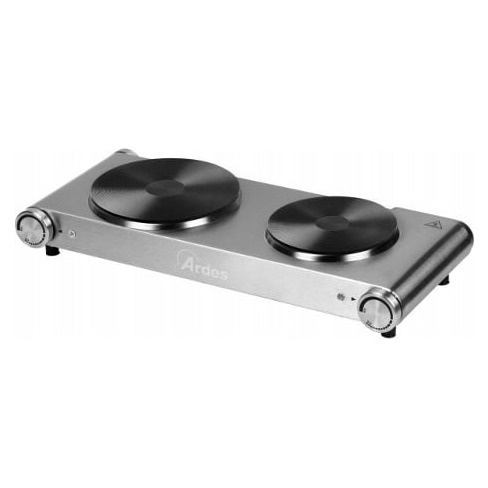 Placa Portátil ARDES 2 ZONA (Elétrica - Inox)
