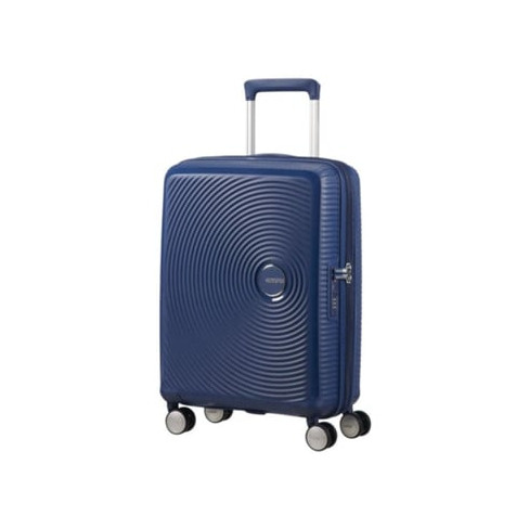 Mala de Cabine Expansível  AMERICAN TOURISTER Soundbox Azul (55x40x20/23cm - 35