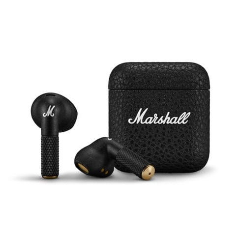 Auriculares Bluetooth True Wireless MARSHALL Minor IV (In Ear - Microfone - Pret