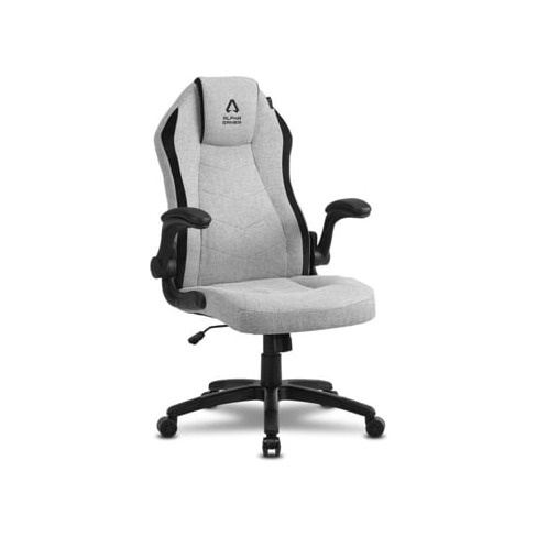 Cadeira Gaming ALPHA GAMER CYRA (Preto - Cinzento)