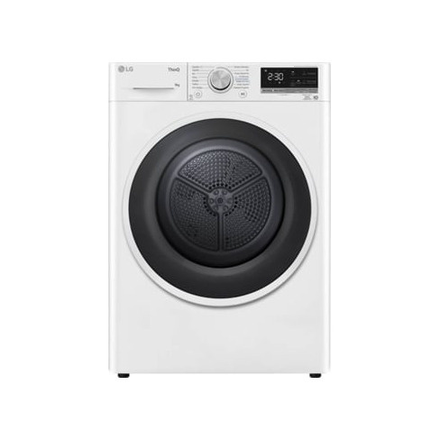 Máquina de Secar Roupa LG RH90V5AV6N (9 kg - Bomba de Calor - Branco)