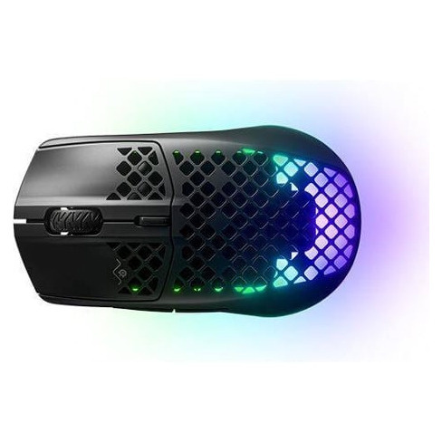 Rato Gaming STEELSERIES Aerox 3 2022 (Wireless - 18000 dpi - Preto)