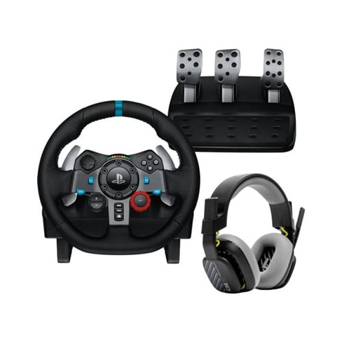 Bundle LOGITECH Volante G29 Driving Force + Headset Astro Gaming A10 (Preto)