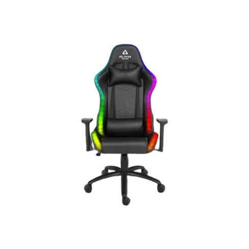 Cadeira Gaming ALPHA GAMER Cygnus RGB (Até 130 kg - Classe 4 - Preto)
