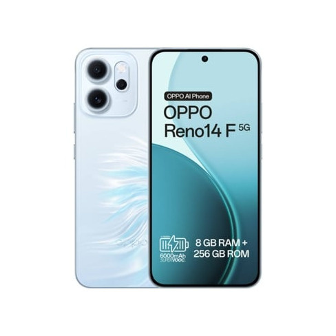 Smartphone OPPO Reno14 F 5G (6.57'' - 8 GB -  256 GB - Azul Opala)