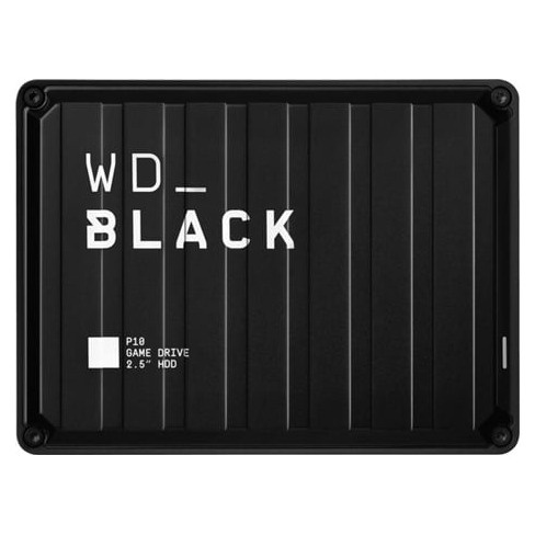 Disco HDD Externo WD_Black P10 Game Drive 5TB (Preto - 5 TB - USB 3.2)