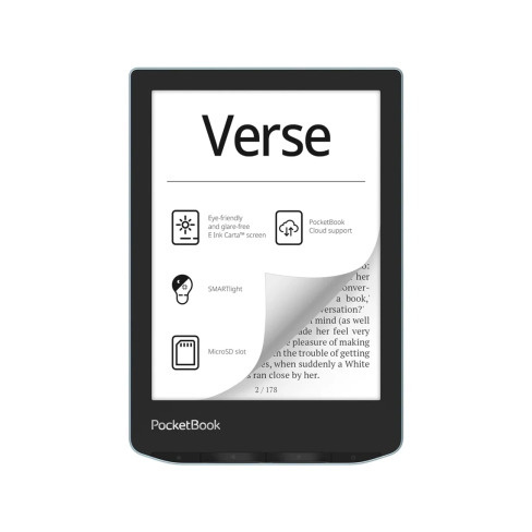Leitor E-book POCKETBOOK Verse Mist Grey