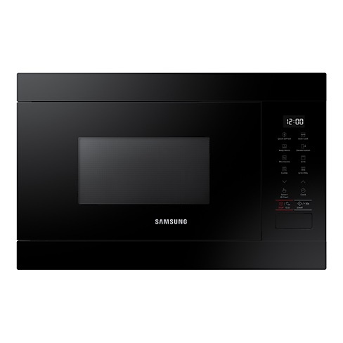 22L Micro-ondas Grill de Encastre Preto, com Ceramic Inside™