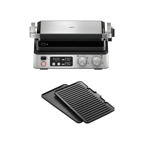Grelhador de Contacto BRAUN Multigrill 7 CG7040 (2000 W - Inox)