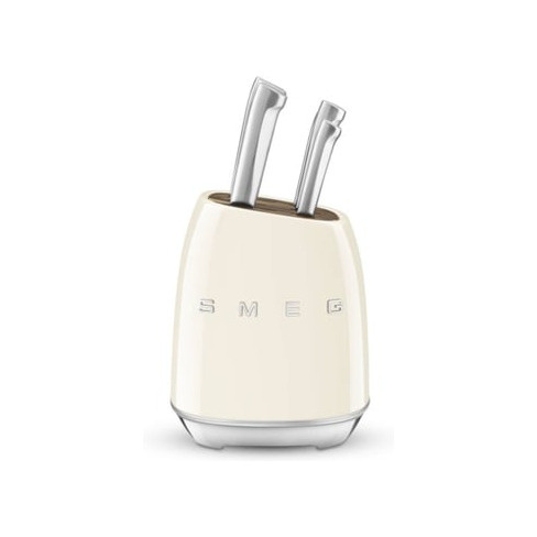 Bloco de Facas SMEG Anni 50 KBSF02CR (6 Unidades - Creme)