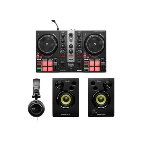 Kit Controlador DJ HERCULES Learning Kit MK2