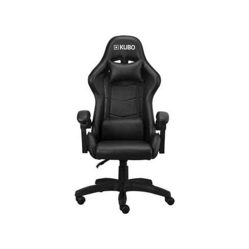Cadeira Gaming KUBO Preta (Até 130 kg - Elevador a Gás Classe 3)