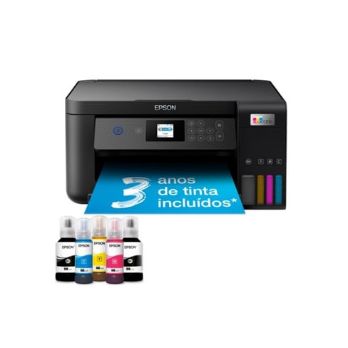 EcoTank ET-2851 + Glossy Photo Paper (130 x 180 mm), 200 g/m², 50 folhas + Va