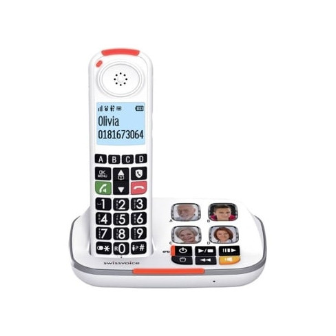 Telefone Fixo SWISSVOICE Xtra 2355 Branco