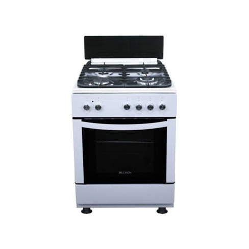 Fogão BECKEN BMS4508N WH (64 L - Elétrico e Gás Butano-Propano - Branco)