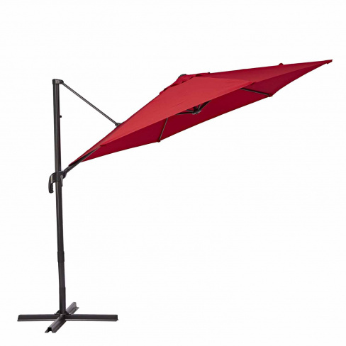 Chapéu de sol NATERIAL AVEA VERMELHO D290CM