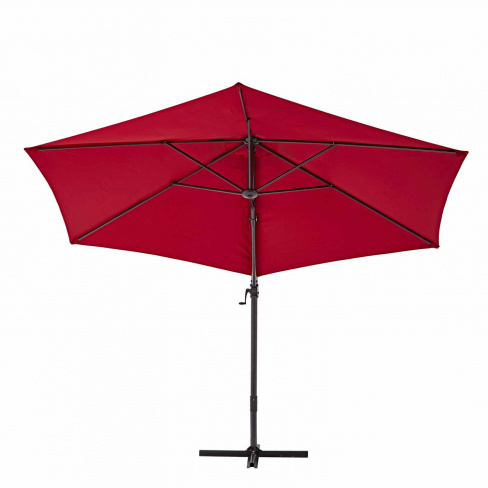 Chapéu de sol NATERIAL AVEA VERMELHO D290CM